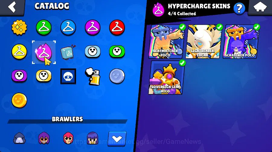Brawl Stars Accounts 38448 Trophy|95 Brawlers 18 MAX Level|4 Hypercharg image 13