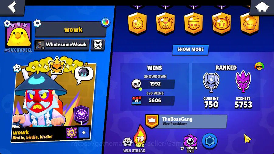 Brawl Stars Accounts 38448 Trophy|95 Brawlers 18 MAX Level|4 Hypercharg image 2