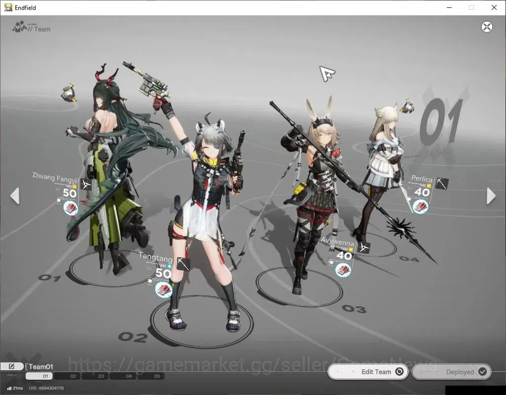 Arknights: Endfield Accounts ASIA|Lv 39|4 SSR(2Limited)+6(*6WP)|[TangTang+Sign,Zhuang 13