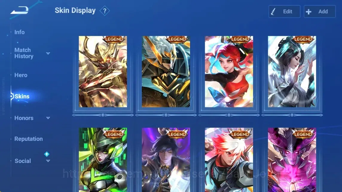 Honor of Kings Accounts Rare Skin Global|133H 238S|Flawless Arli|AOT [Eren]|Blessed Nakoruru|LNY2024 Angela|Legend 6