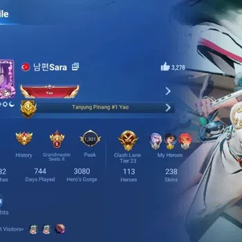 Honor of Kings Accounts Rare Skin Global|133H 238S|Flawless Arli|AOT [Eren]|Blessed Nakoruru|LNY2024 Angela|Legend