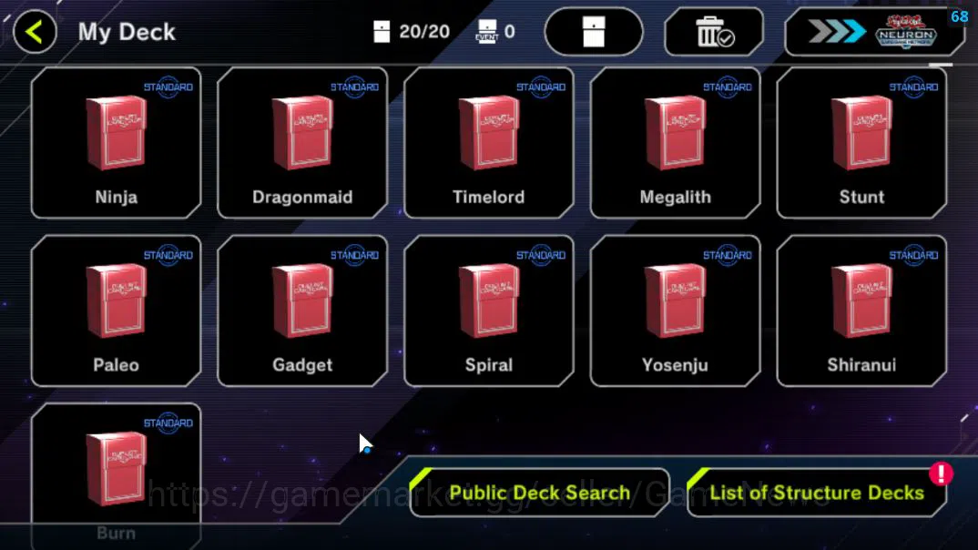 Yu-Gi-Oh! Master Duel Accounts Lv 18 | 20 Deck |RadiantTyphoon, VSK9,Dracotail,Do image 3