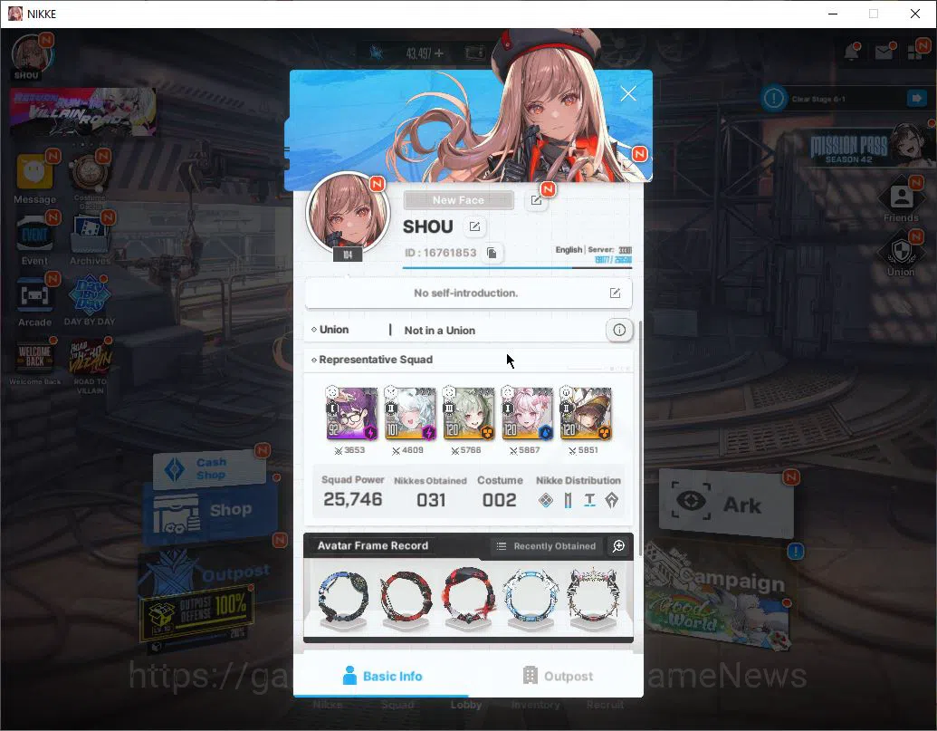 Goddess of Victory: Nikke Accounts Global|11 SSR|SyncLV98|Gem42k|(Collab Clarie,Kurum image 12