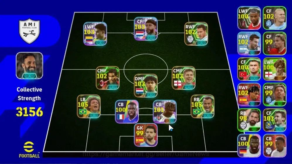 eFootball Accounts Legends & Iconic Players Android|8 Epic Cafu,Marcelo,Gerrard,Frank Rijkaard,Eden Hazard|7ShowTime Luis 1