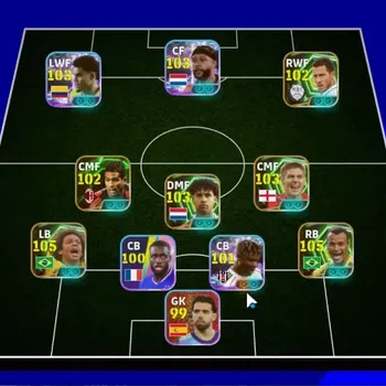 eFootball Accounts Legends & Iconic Players Android|8 Epic Cafu,Marcelo,Gerrard,Frank Rijkaard,Eden Hazard|7ShowTime Luis