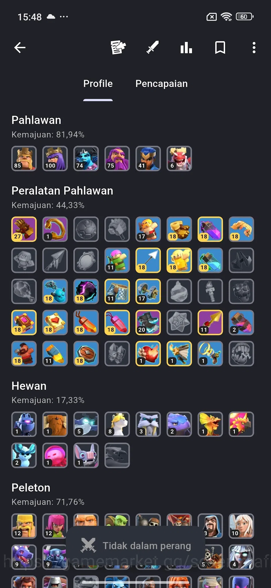 Clash of Clans Accounts HIGH-END TH16 Lvl 213 Account: Max Archer Queen Lv image 20