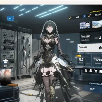 Punishing: Gray Raven Accounts Mid-Game ASIA|Lv.84|1 SS [HelentineLacri]+Sign|7 S