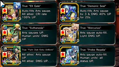 Grand Summoners Accounts Mid-Game Global|Rank 77|1 Sp.Art|23 Ascend|InumutaTW,EmiyaTW,S Miyu,FenTW,ChloeTW,UbelTW,Sublime 3