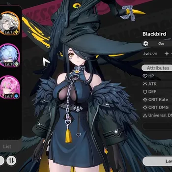 Neverness to Everness Accounts Global EU|HL 6|3 S-Class 2 Limited|Blackbird & Shinku|Hathor A1|3 S-Class Selector On|Female