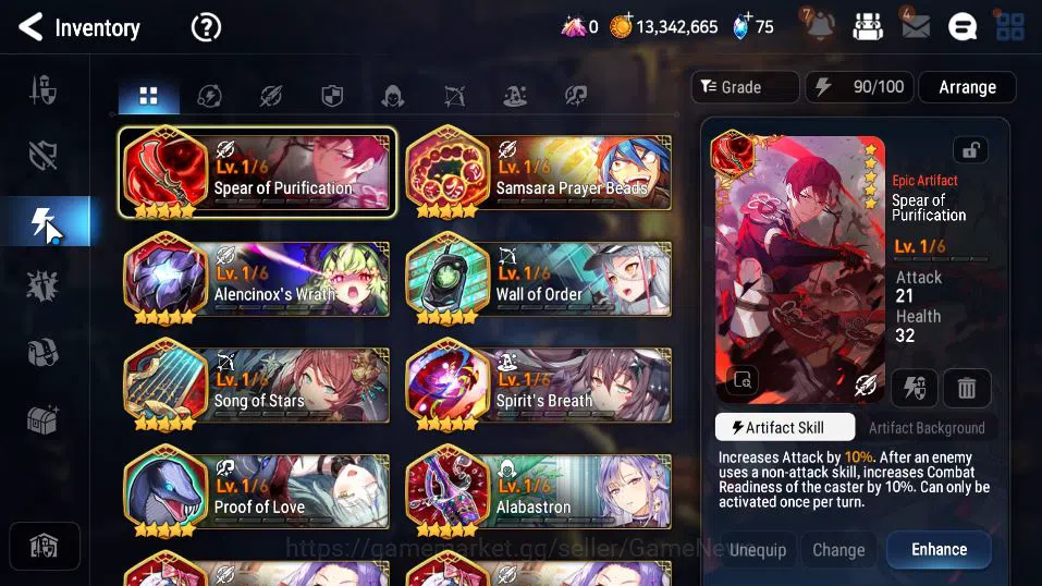 Epic Seven Accounts GLOBAL UNVERIF|New Era|7 ML(DB Senya,Harsetti,LS K image 5