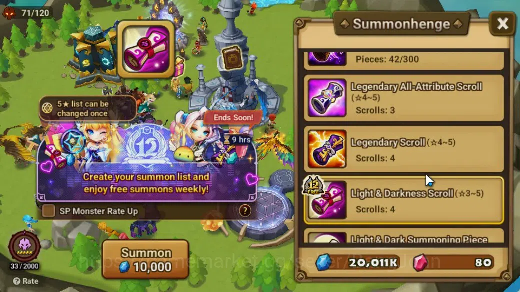 Summoners War: Sky Arena Accounts GLOBAL | NB 5 TESHAR,Starter Gacha 115 12Y+160 11Y image 2