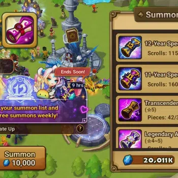 Summoners War: Sky Arena Starter GLOBAL | NB 5 TESHAR,Starter Gacha 115 12Y+160 11Y image 1