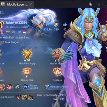 Mobile Legends: Bang Bang Collector GLOBAL|Hero 82|Skin 119|Prime Granger,Valent Fanny image 1