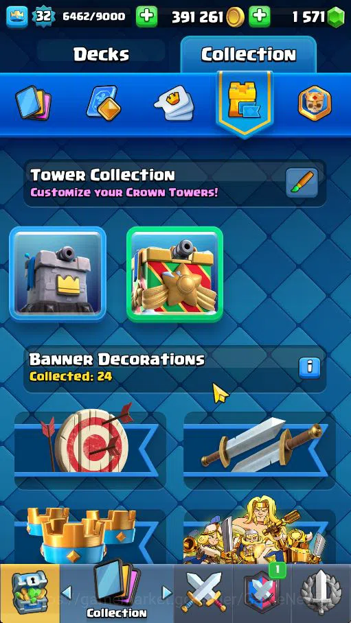 Clash Royale Accounts Starter Lv 32|Trophy 6023|KTL 11|Limited Skin|Card 107| 5 EVO 1 Champ 14 Legendary 33 Epic 30 Rare 29 15