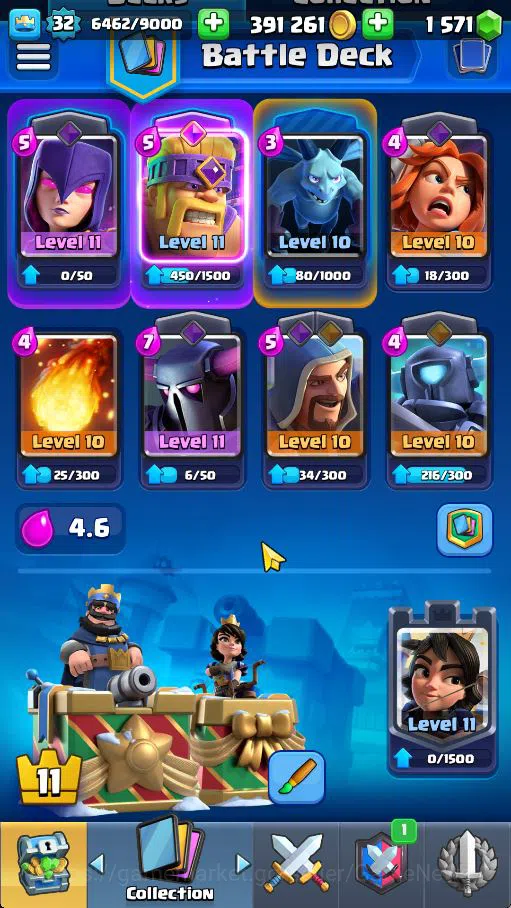 Clash Royale Accounts Starter Lv 32|Trophy 6023|KTL 11|Limited Skin|Card 107| 5 EVO 1 Champ 14 Legendary 33 Epic 30 Rare 29 3