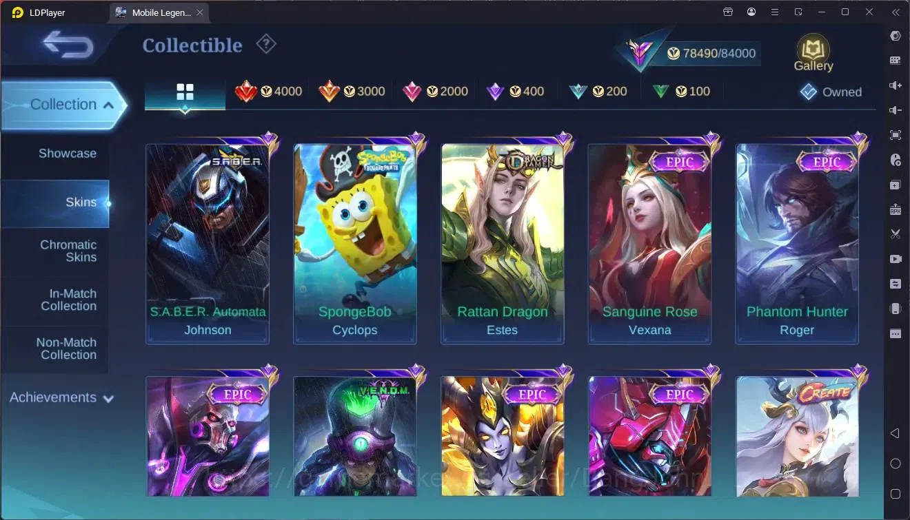 Mobile Legends: Bang Bang Accounts Global |Hero 130|Skin 285|Renowned|Naruto Lukas|AS image 11