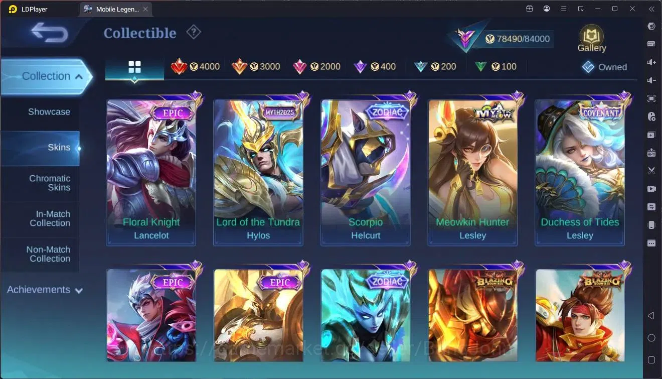 Mobile Legends: Bang Bang Accounts Global |Hero 130|Skin 285|Renowned|Naruto Lukas|AS image 13