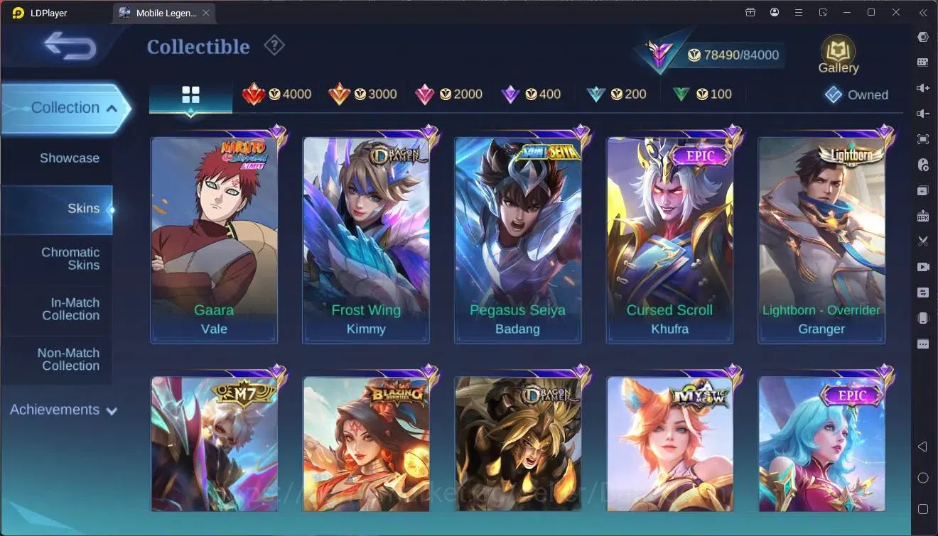 Mobile Legends: Bang Bang Accounts Global |Hero 130|Skin 285|Renowned|Naruto Lukas|AS image 15