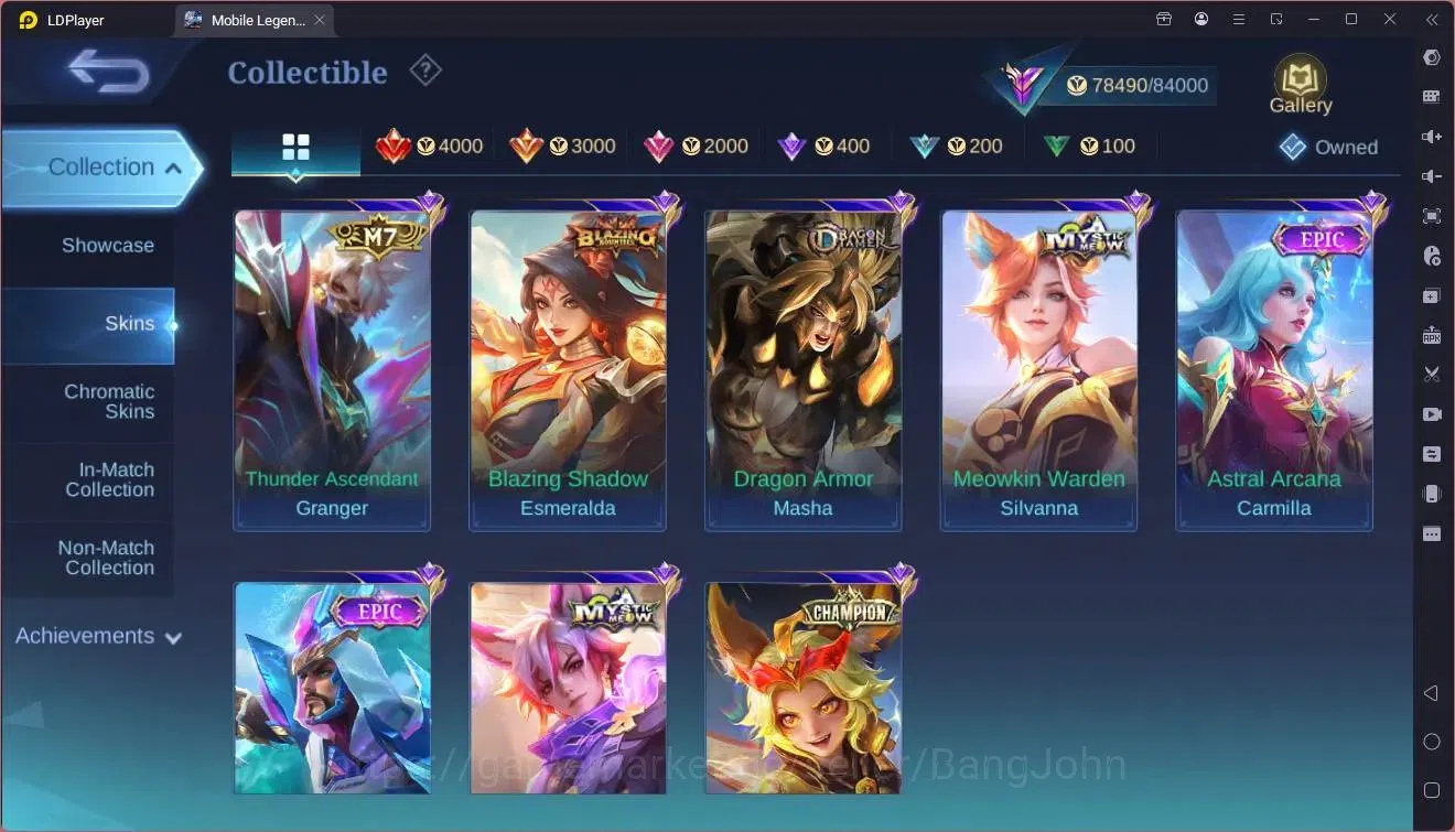 Mobile Legends: Bang Bang Accounts Global |Hero 130|Skin 285|Renowned|Naruto Lukas|AS image 16
