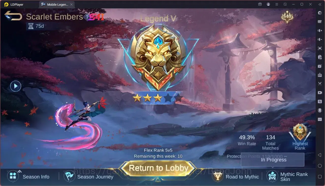 Mobile Legends: Bang Bang Accounts Global |Hero 130|Skin 285|Renowned|Naruto Lukas|AS image 19