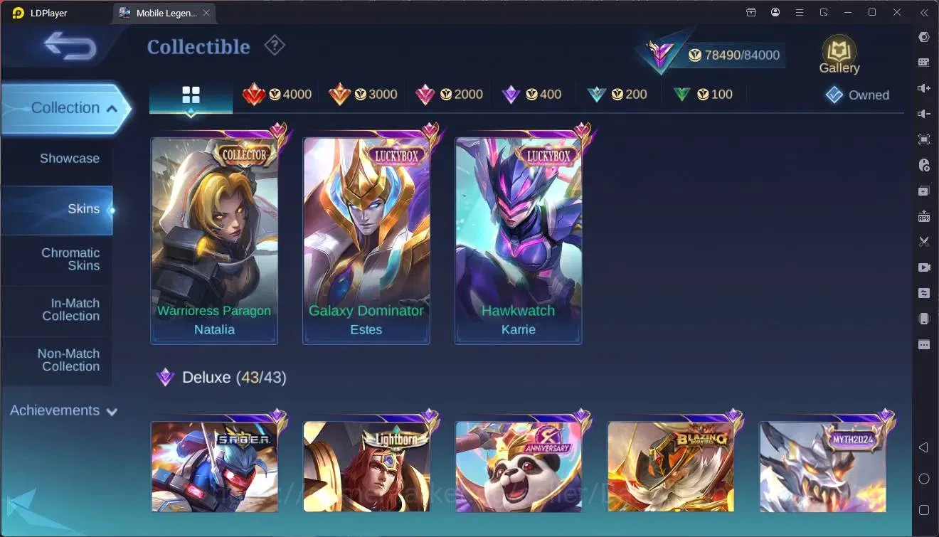 Mobile Legends: Bang Bang Accounts Global |Hero 130|Skin 285|Renowned|Naruto Lukas|AS image 8