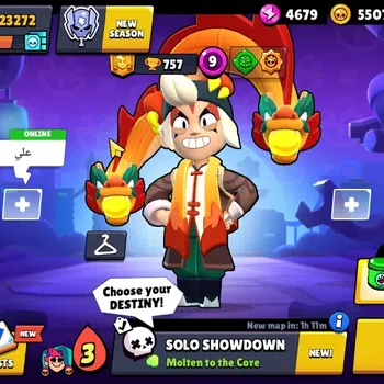 Brawl Stars Accounts 23272 Trophy|76 Brawlers 13 Max|138 Skin|2 HyperCha(Manga Kenji,S Poco),5 Legend,7 Myth,50 Epic,Etc|5K