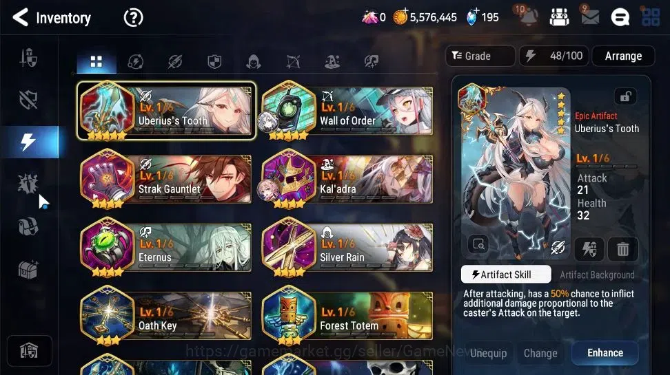 Epic Seven Accounts Global|UnVerif|2 ML(Rhianna&Luciel,BW Iseria)+Baal image 17