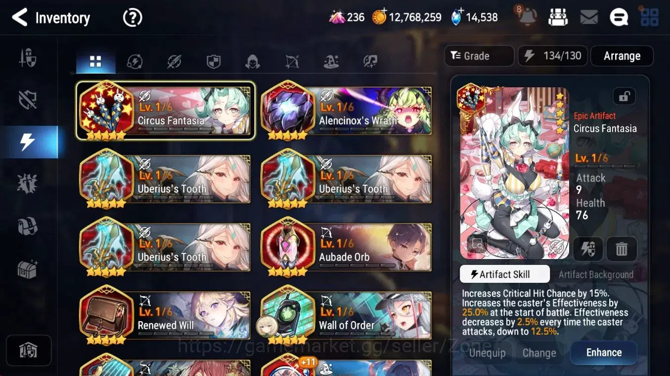 Epic Seven Accounts Mid-Tier Global Unverif|10ML (RnL, Belian, DBSenya, Etc.)|PoH ON14|MoR27|SS 1.1K|Stove(ES765Z) 11