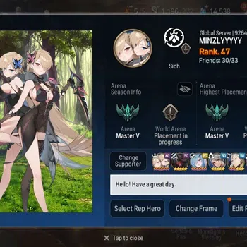 Epic Seven Accounts Mid-Tier Global Unverif|10ML (RnL, Belian, DBSenya, Etc.)|PoH ON14|MoR27|SS 1.1K|Stove(ES765Z)