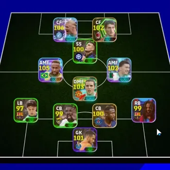 eFootball Accounts Others Android|Power 3129|Show Time Erling Haaland,Neymar Jr,etc|Epic John O'shea,Daniele