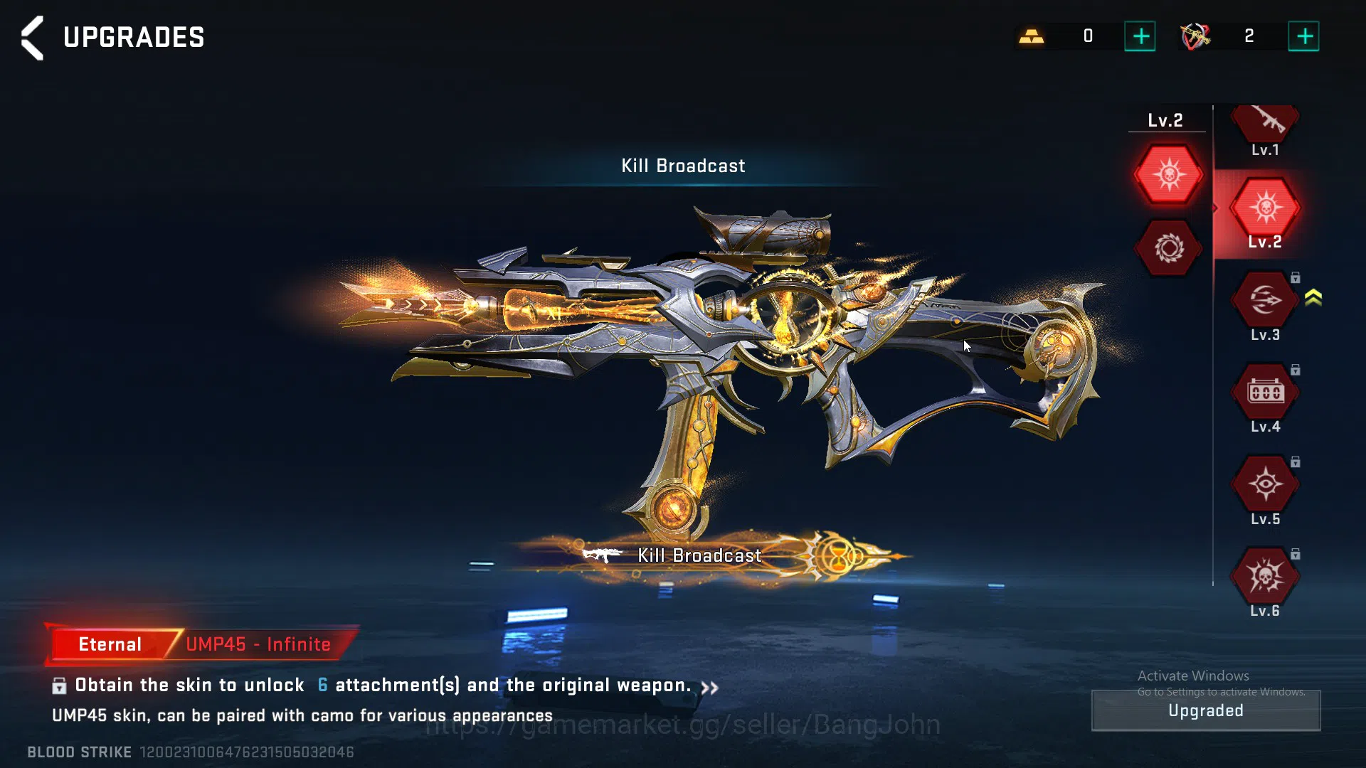 Blood Strike Accounts ASIA | 3 Eter 1 Deluxe No (80) | Eter Kraken, Eter image 17