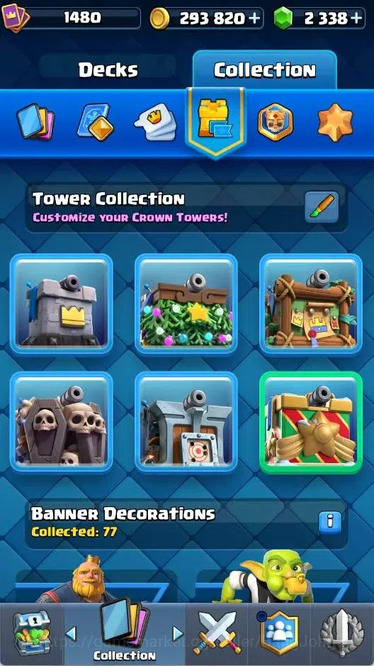 Clash Royale Accounts Mobile |KTL 15|Trophy 10216|Card 121|3 Max (Witch, image 14