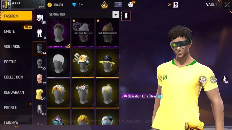 Free Fire Accounts Indonesia | 2 Evo: AK47-Blue FlameDraco&M1887-Ster image 8