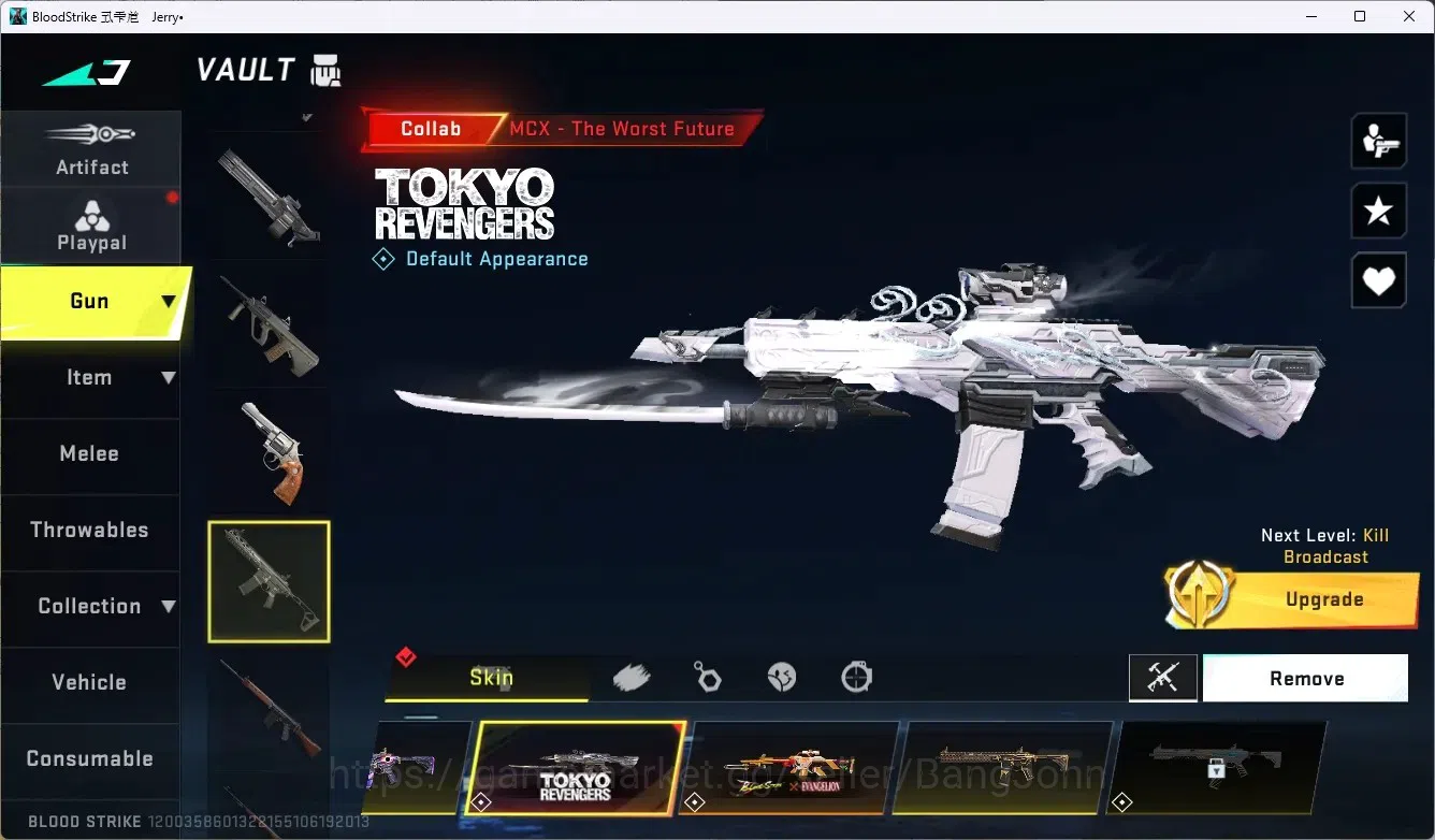 Blood Strike Accounts ASIA | 1 Eternal Zero - Odashadow| 9 Collab (2 AOT image 15