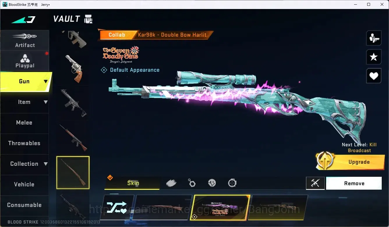 Blood Strike Accounts ASIA | 1 Eternal Zero - Odashadow| 9 Collab (2 AOT image 20