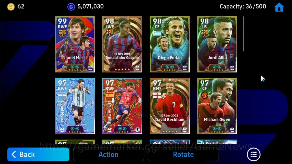 eFootball Accounts Android|BigTime Ronaldinho Gaucho,David Beckham,Ep image 7