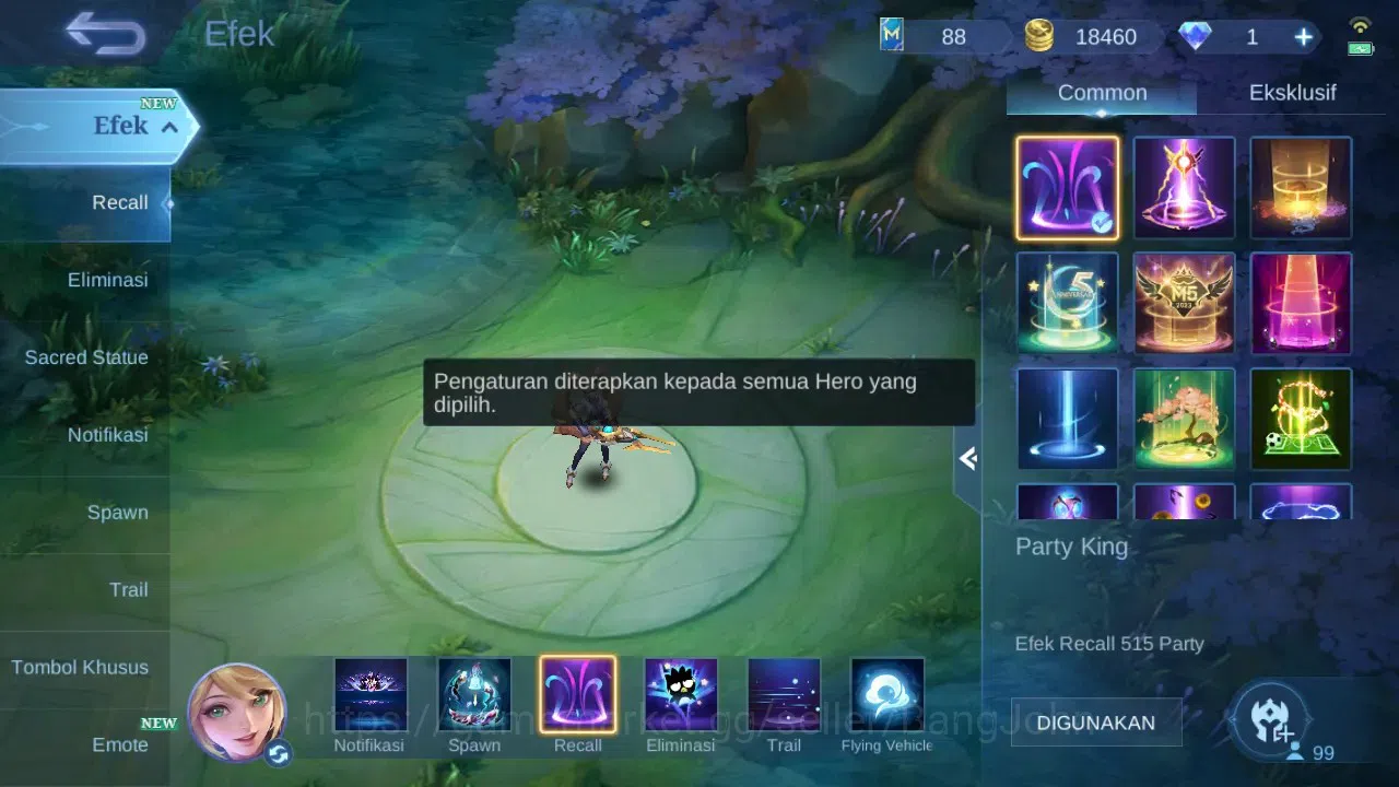 Mobile Legends: Bang Bang Accounts GLOBAL Hero 99 Skin 168 | Luckybox Gatot | Dtamer image 12