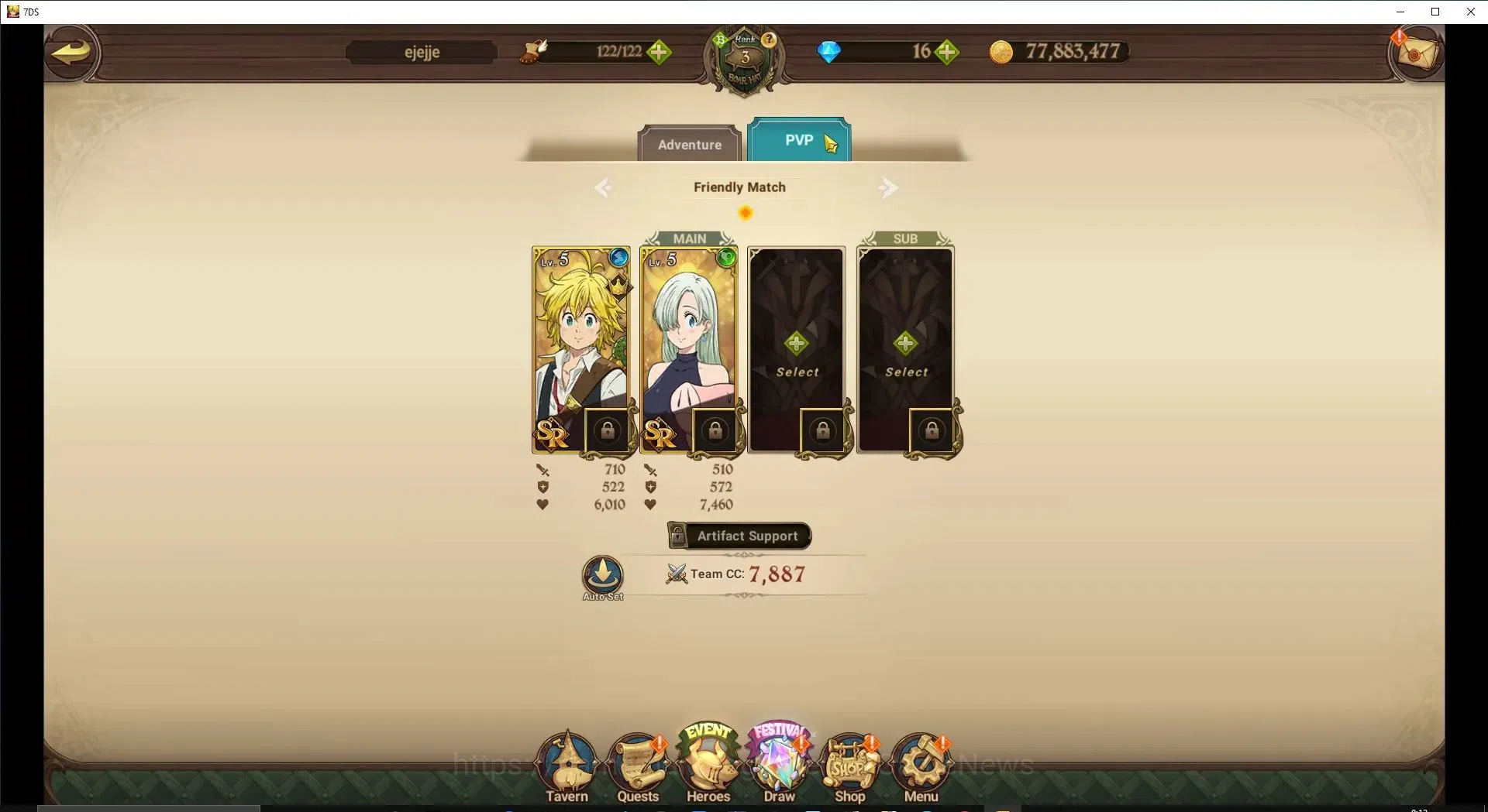 The Seven Deadly Sins: Grand Cross Accounts Global | Chapter 1 | 178K CC | 3 UR | Nemesis Meli image 7