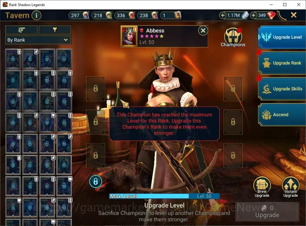 Raid: Shadow Legends Accounts Mid-Game Lv 30|814K Power|17 17