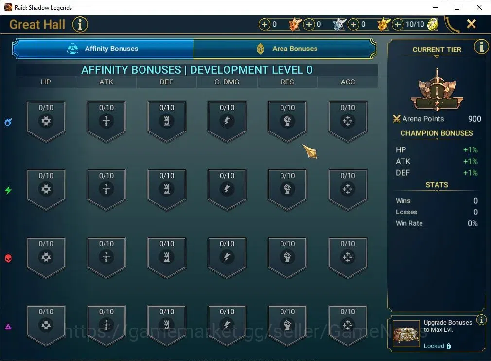 Raid: Shadow Legends Accounts Mid-Game Lv 30|814K Power|17 19