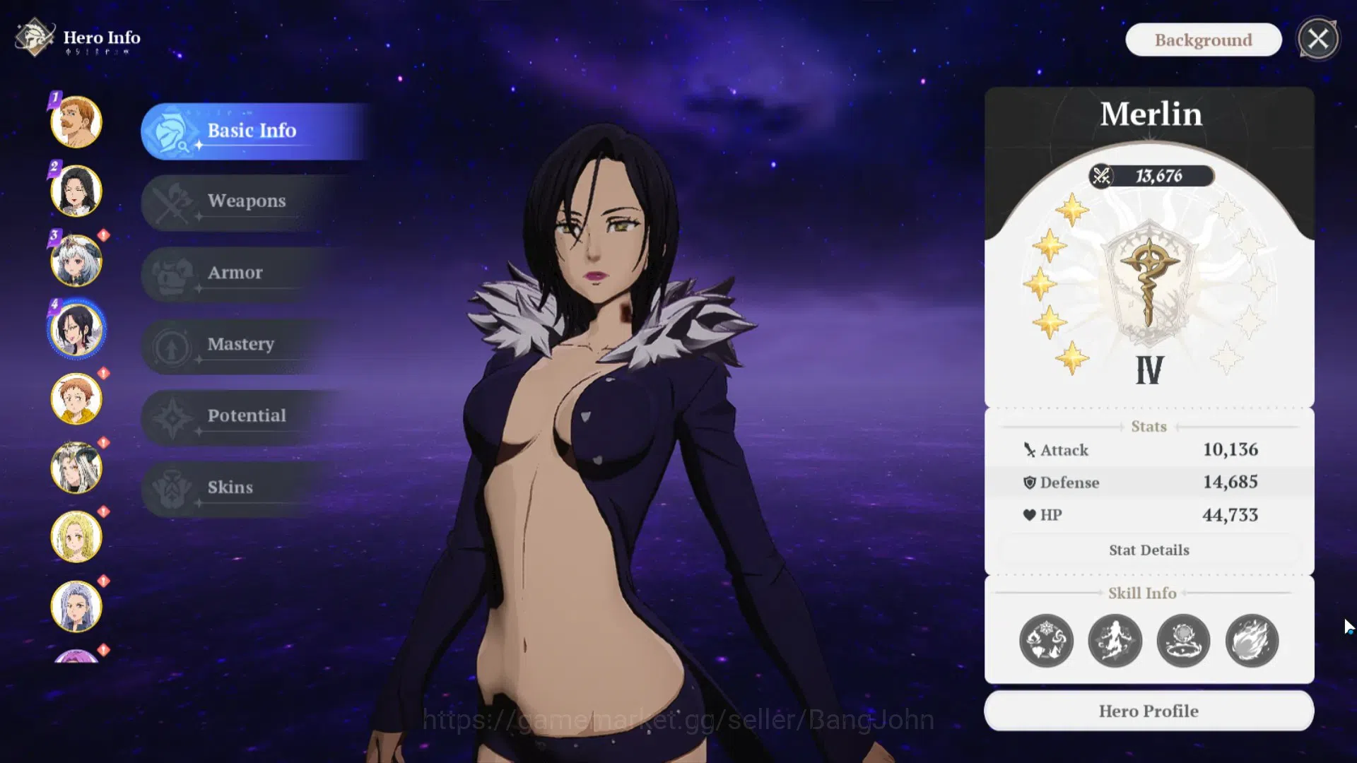 The Seven Deadly Sins: Origin Accounts SEA|Lvl 41|8 SSR|Escanor P7,Merlin P5,Mannie P3,Gu image 20