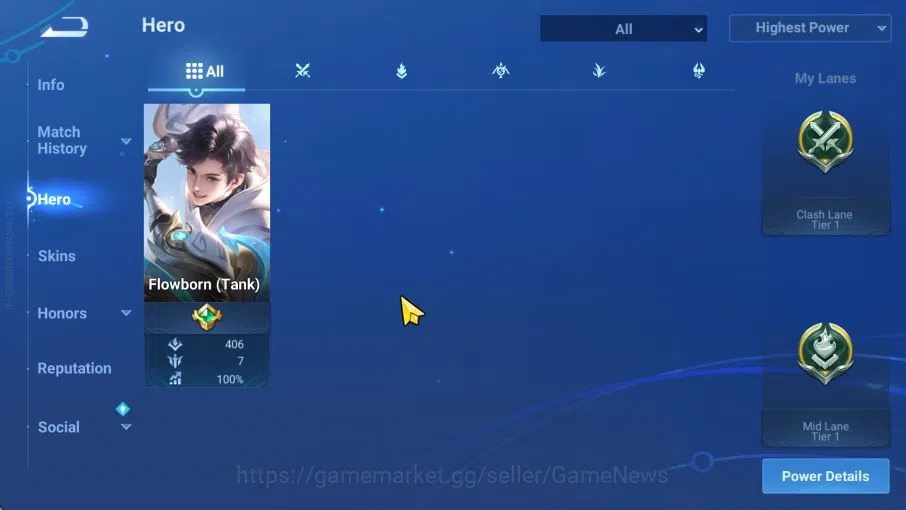 Honor of Kings Accounts Hero 36 Skin 24|Legend Lady Sun,Epic Zilong,Event( image 3