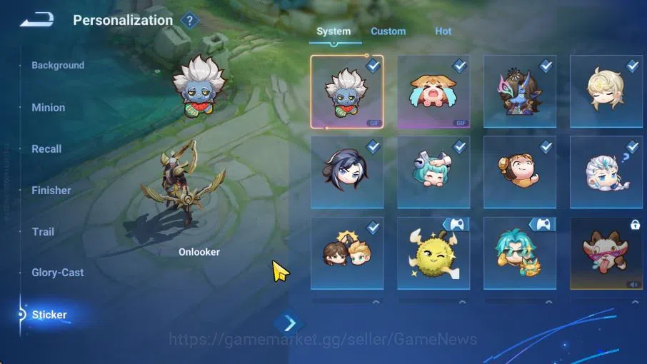 Honor of Kings Accounts Hero 36 Skin 24|Legend Lady Sun,Epic Zilong,Event( image 7