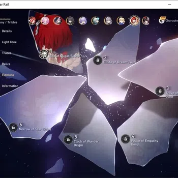 Honkai Star Rail Accounts Others ASIA|21limit|Phainon+E2,Sunday+E1,Fuxuan+E1+Saber+E1,Tribbie+E1,Cyrene,Etc|MC