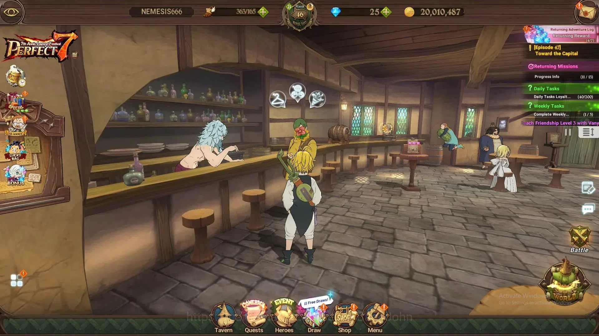 The Seven Deadly Sins: Grand Cross Accounts Global | 2.4M CC | 140 LS | LR Mesis 3/6|UR Menor image 1
