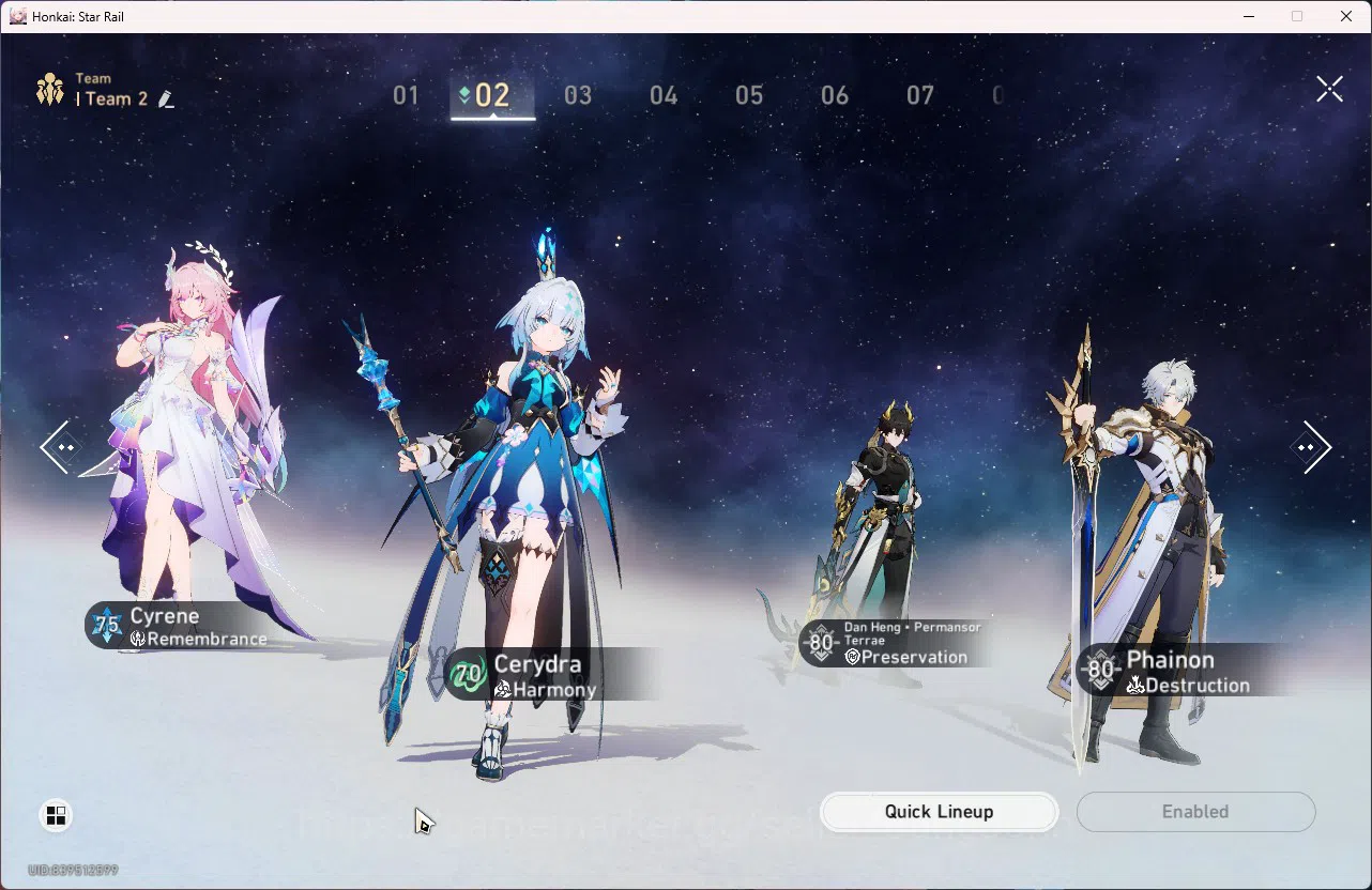 Honkai Star Rail Accounts Asia | TL 69 | 8 Limit | Phainon | Cerydra | Cyren image 12