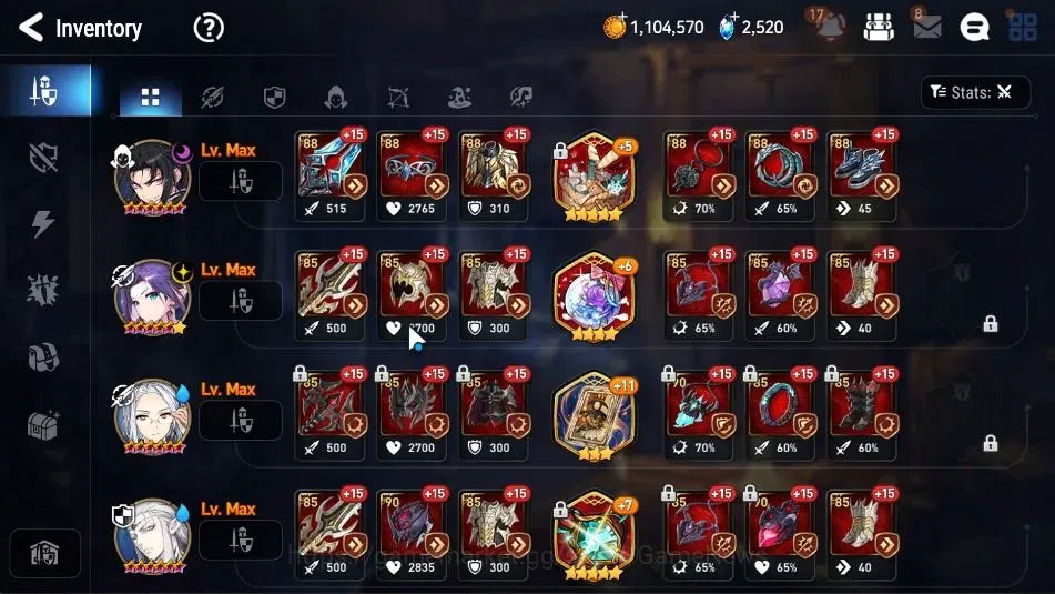 Epic Seven Accounts GLOBAL UnVerif|New Era|4 ML(Rhiana&Luciel,LC Belon image 14