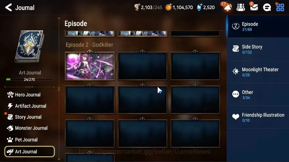 Epic Seven Accounts GLOBAL UnVerif|New Era|4 ML(Rhiana&Luciel,LC Belon image 20