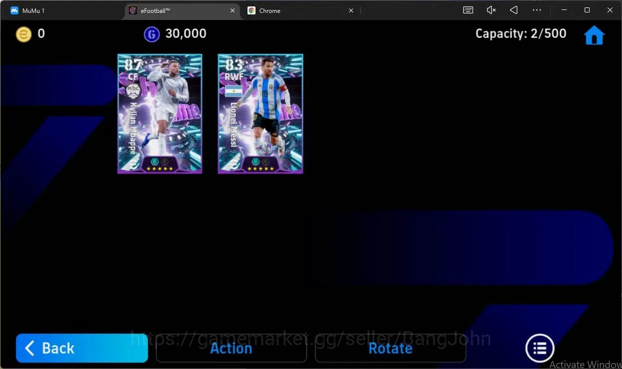 eFootball Accounts Android |PW 2062| Showtime Kylian Mbappé, Lionel M image 3