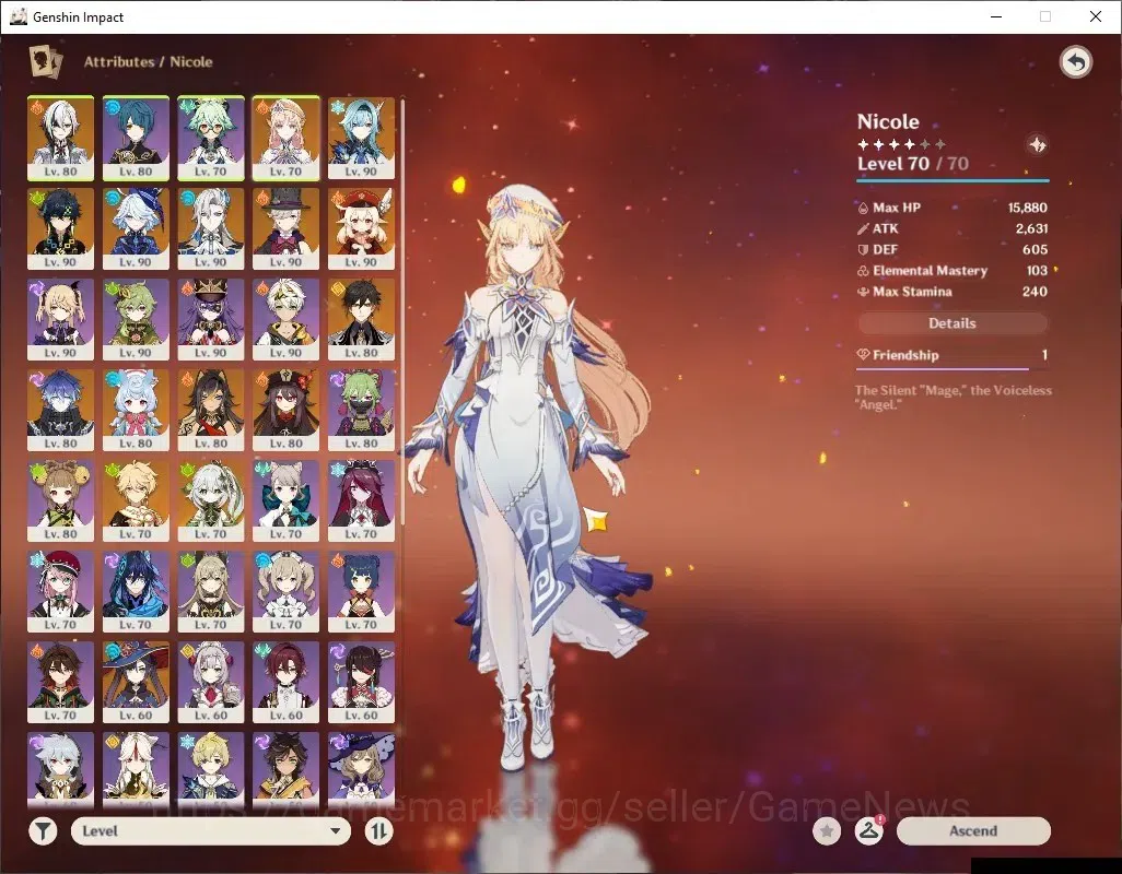 Honkai Star Rail Accounts Others Asia|TL70|Free GI|15 Limited|[SW 999,Saber]+Sign,Yao Guang,The 15